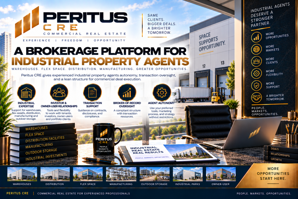 Brokerage Platform for Industrial Property Agents Brokerage Platform for Industrial Property Agents